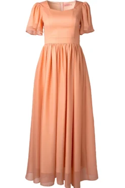 Abbie Dress in Apricot Crush