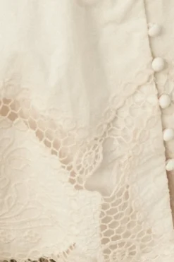 Abigail Maxi Dress in Antique Ivory