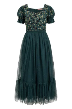 Adara Dress in Green