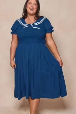Alice Dress in Sailor Navy
