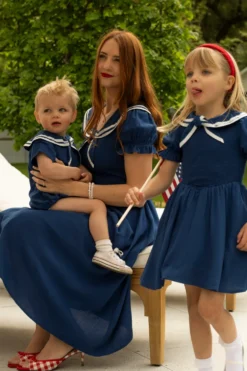 Alice Dress in Sailor Navy
