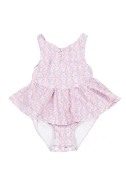Baby Bitsy Swim Dress in Raquel Pink Floral