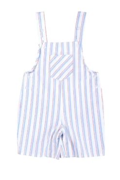 Baby Boys Alex Overalls in Heritage Stripe