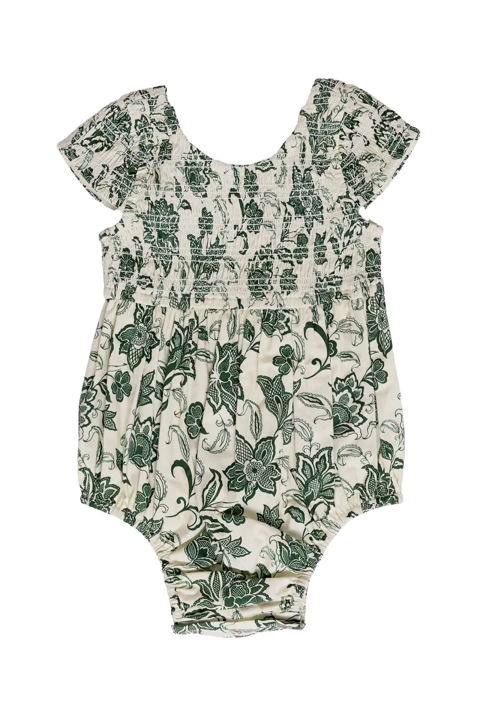 Baby Marlow Romper in Vintage Sage Bloom
