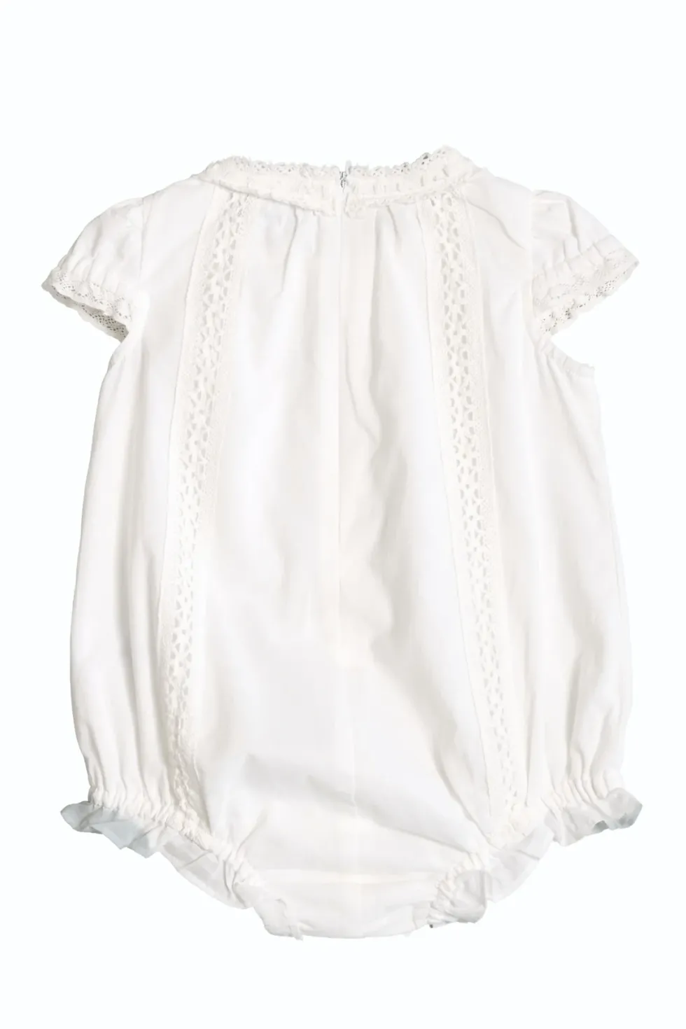 Baby Palermo Romper in White