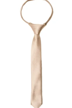 Boys Max Tie in Champagne