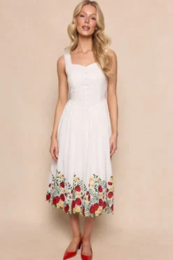 Clarissa Dress in Strawberry