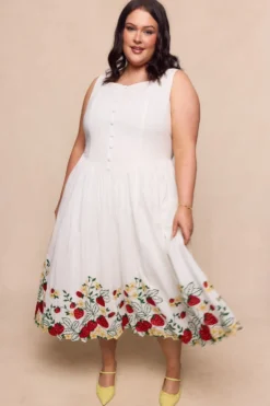 Clarissa Dress in Strawberry