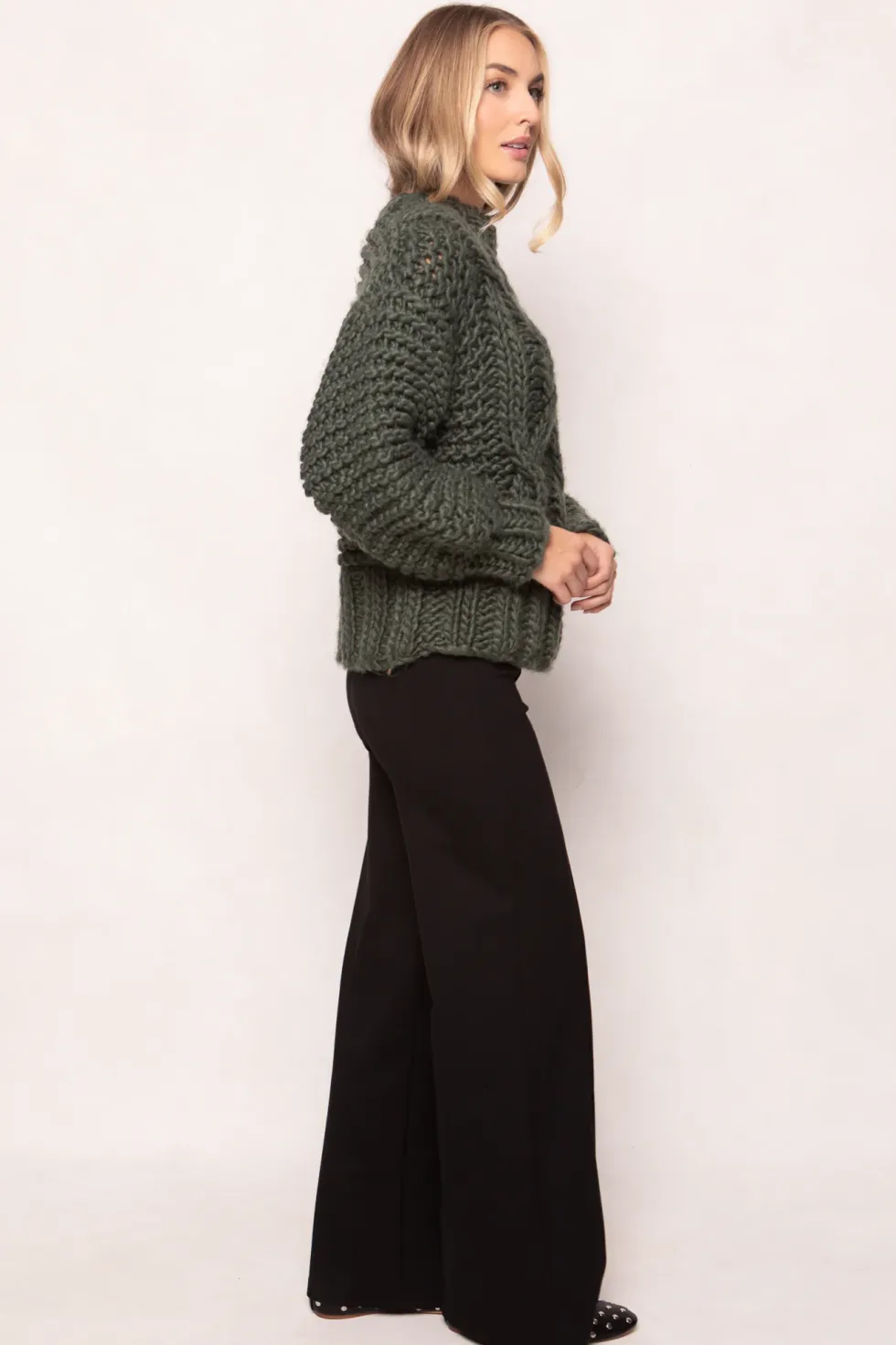 Erica Sweater in Emerald