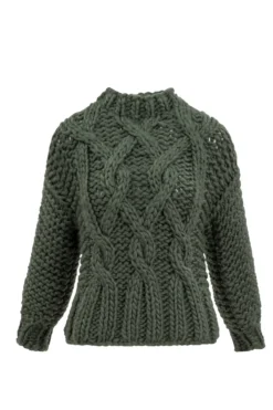 Erica Sweater in Emerald