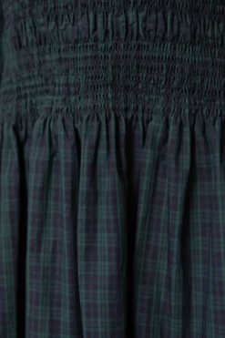 Finley Dress in Twilight Pine Plaid