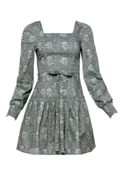 Finn Dress in Garden Tile