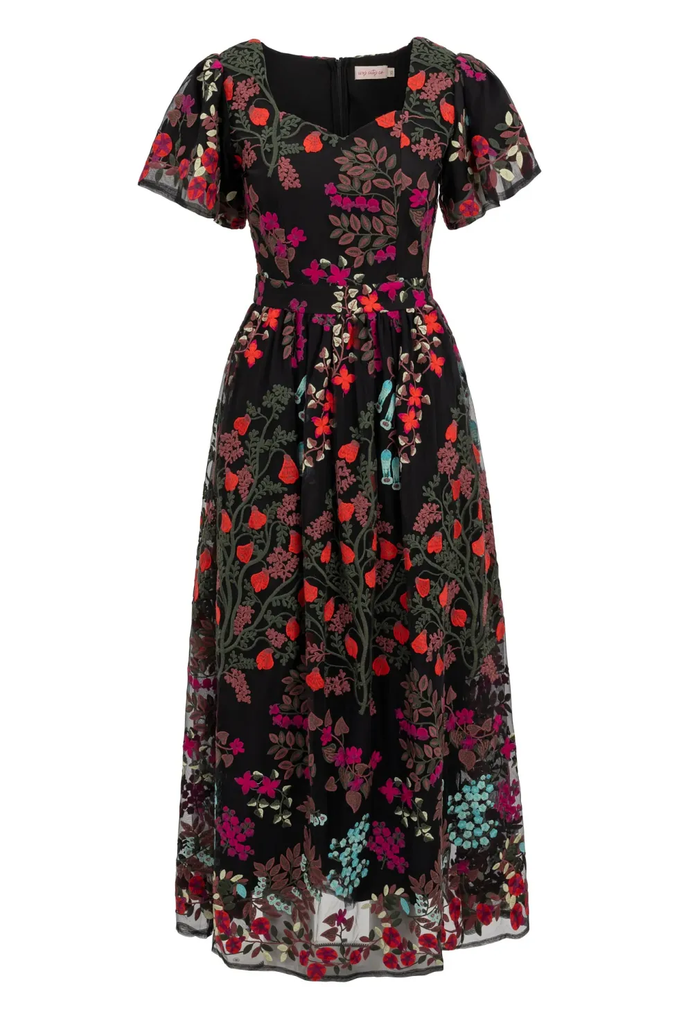 Flora Dress in Moonlit Blossom