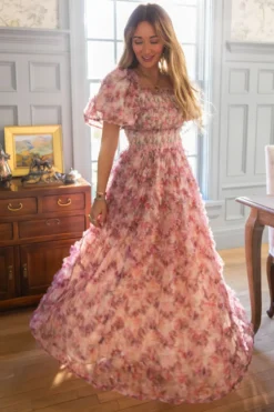 Florentina Dress in Alluring Floral