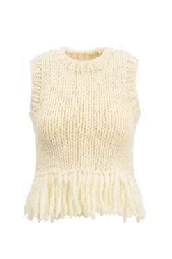 Gia Sweater in Cream
