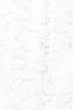 Hattie Dress in White Lace
