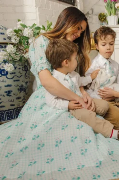 Jessie Dress in Bloom Gingham