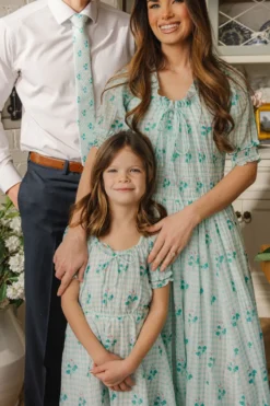 Jessie Dress in Bloom Gingham