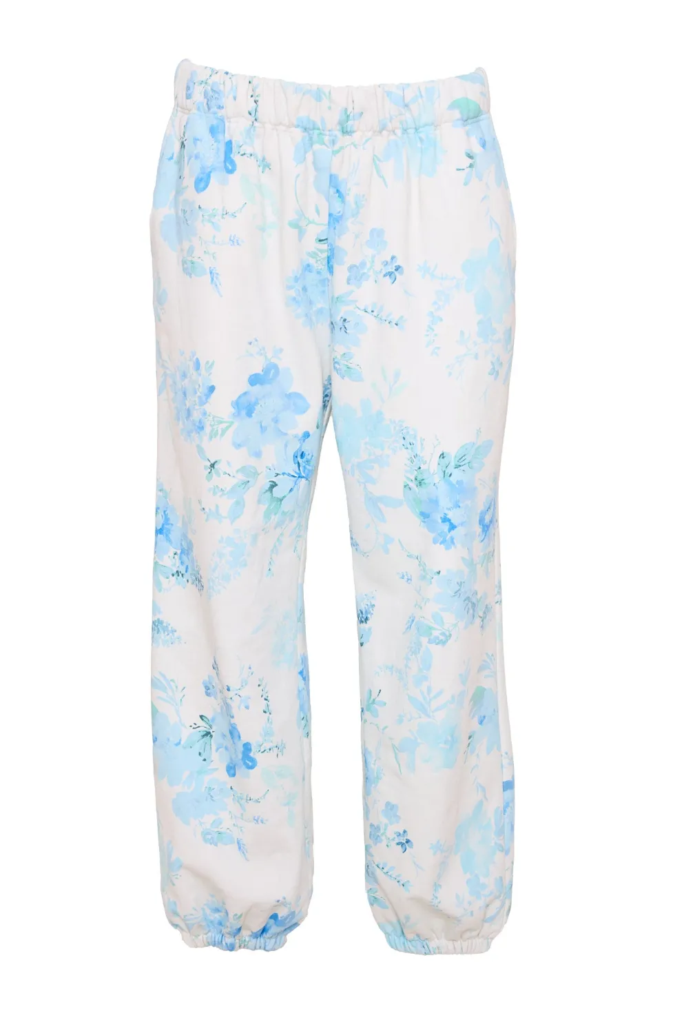 Kian Jogger Sweatpants in Blue Aquarelle Fleur