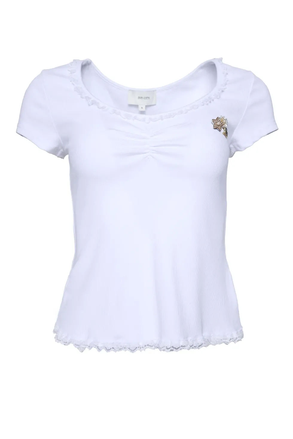 Lily Top in White