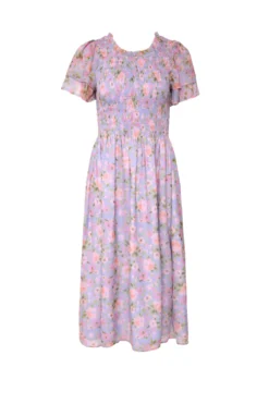 Lottie Dress in Vibrant English Garden