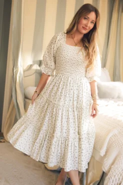 Madeline Dress in Blue