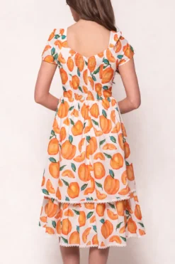 Marie Dress in Citrus