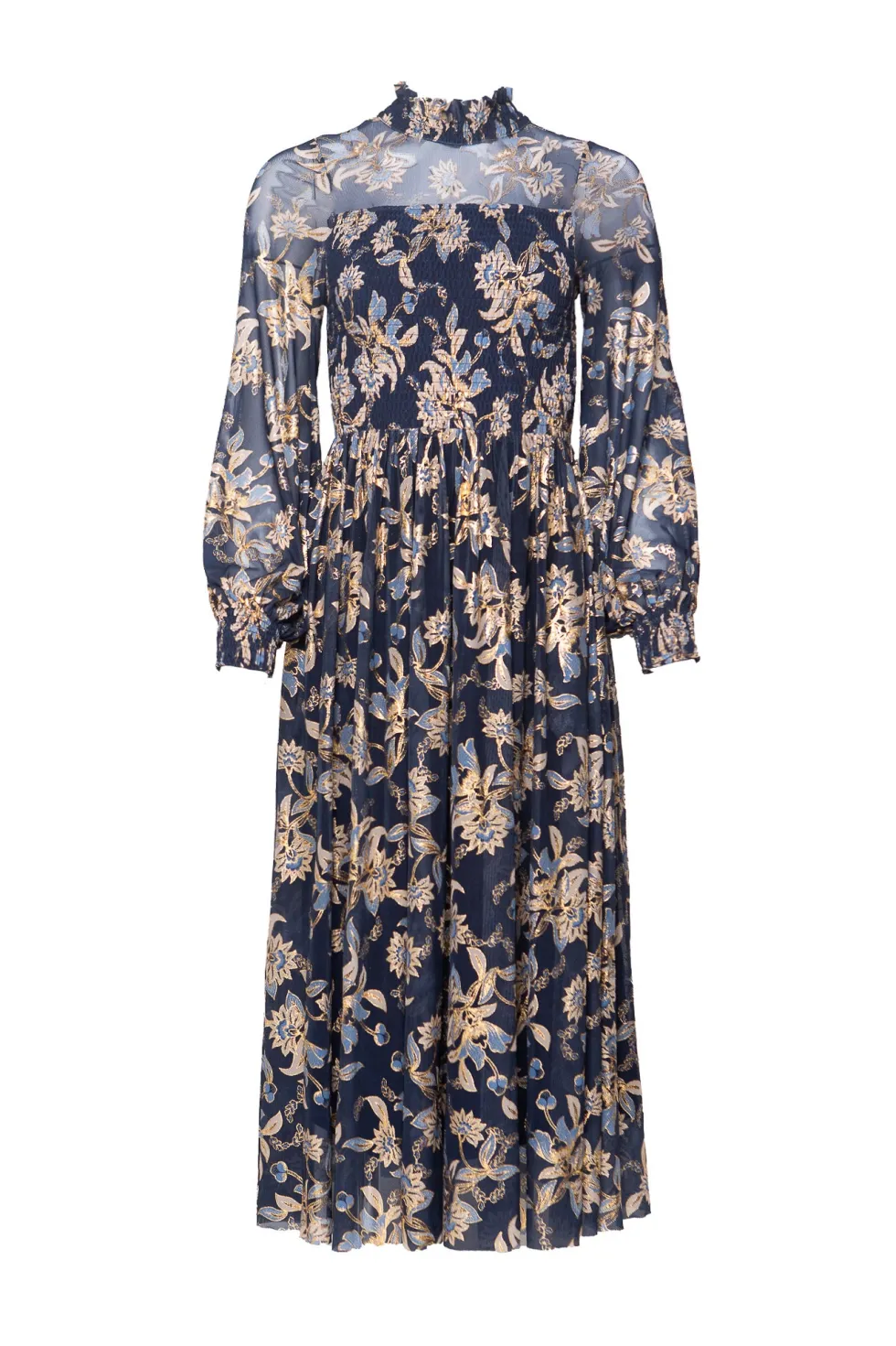Marla Dress in Gilded Vine