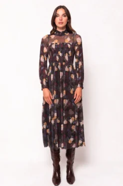 Marla Dress in Winter Floral