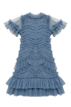 Mini Adriana Dress in Blue