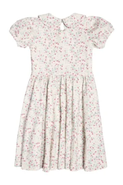 Mini Alayna Play Dress in Ivory Pansy Trellis