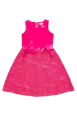 Mini Alexis Dress in Fuchsia