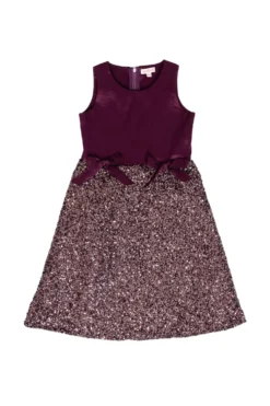 Mini Alexis Dress in Wine
