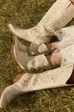 Mini Avery Boot in Cream