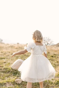Mini Ballerina Dress in White
