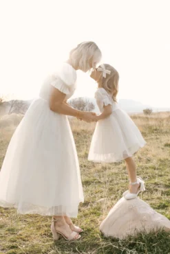 Mini Ballerina Dress in White