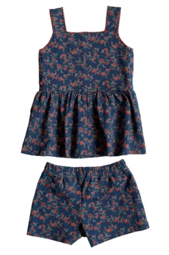 Mini Blair Set in Midnight Vibrant Chintz
