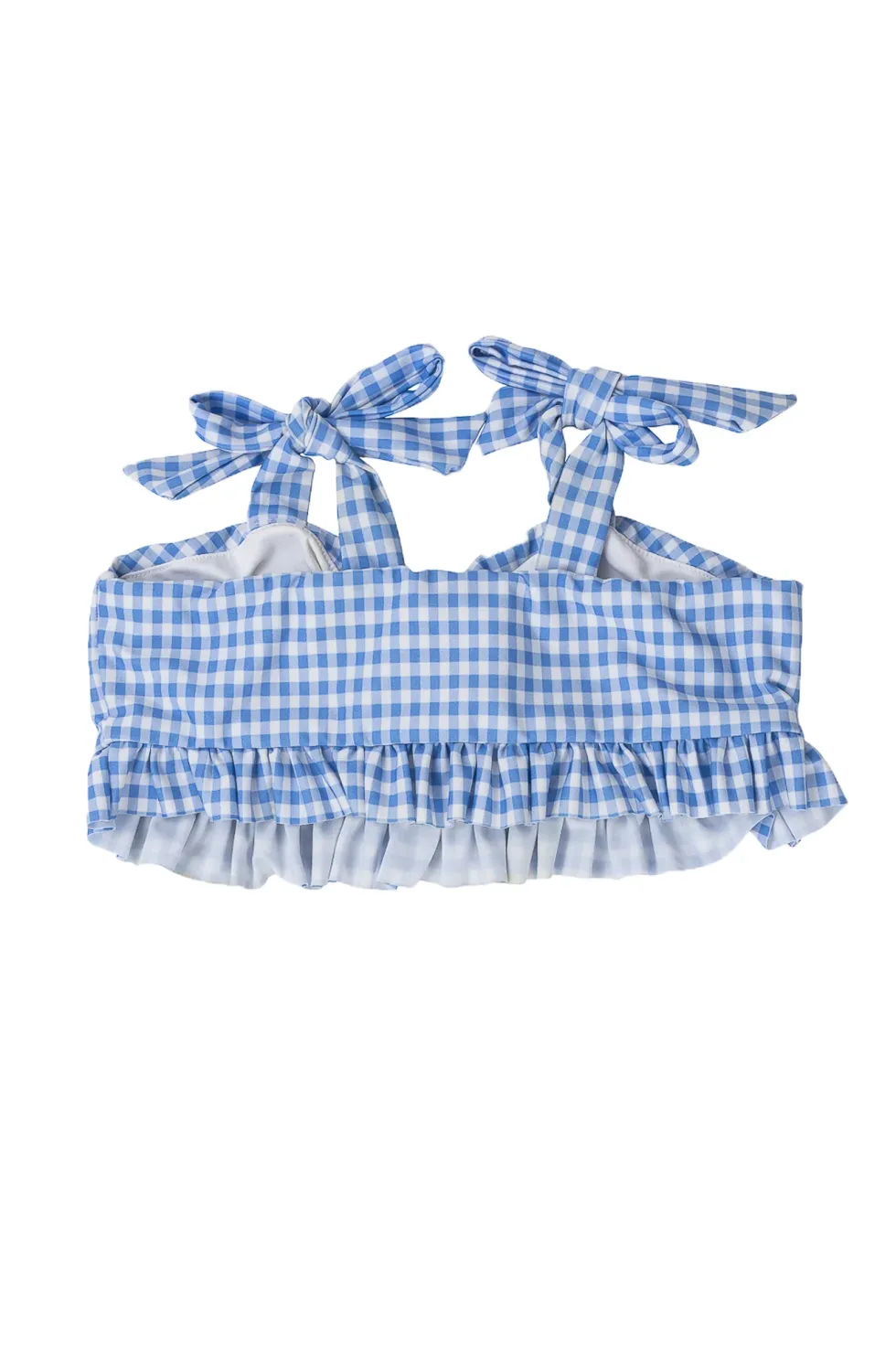Mini Brandi Bandeau Top in Blakely Gingham