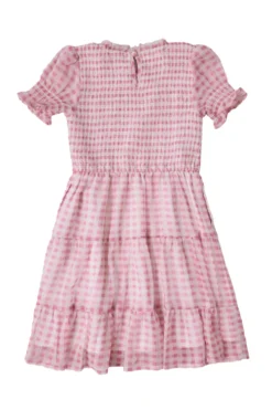 Mini Cordelia Dress in Desert Rose Gingham