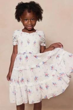 Mini Emily Dress in Heritage Soft Ditsy Floral
