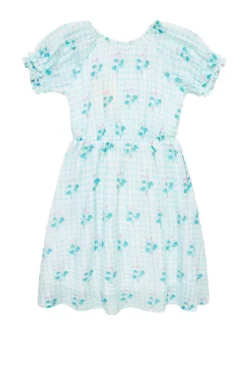 Mini Jessie Dress in Bloom Gingham