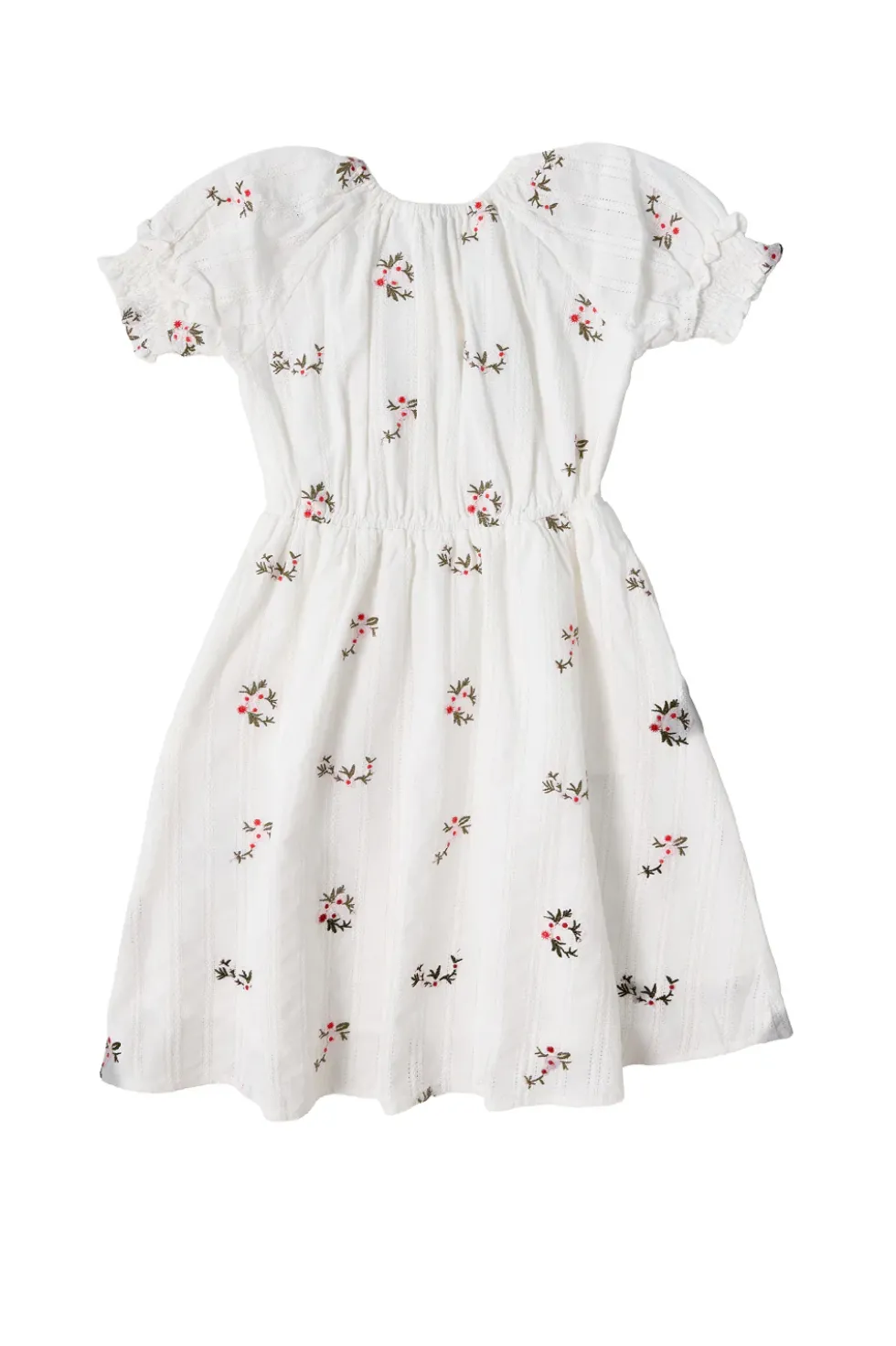 Mini Jessie Dress in Ditsy Embroidery