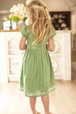 Mini Journey Dress in Light Green