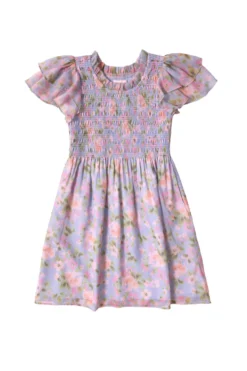 Mini Lottie Dress in Vibrant English Garden