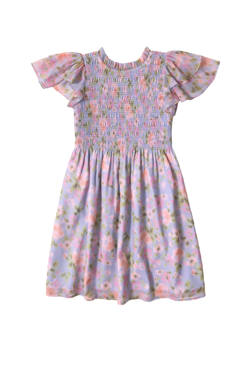 Mini Lottie Dress in Vibrant English Garden