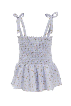 Mini Maggie One Piece in Blue Ditsy Floral