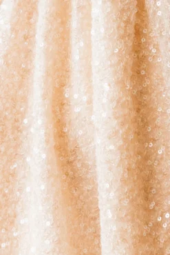 Mini Marisol Dress in Cream Sequin