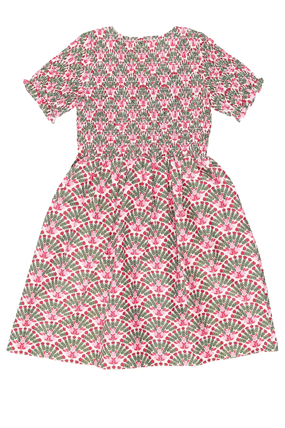 Mini Parker Dress in Floral Fan