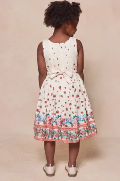 Mini Sadie Dress in Strawberry Vintage Tier