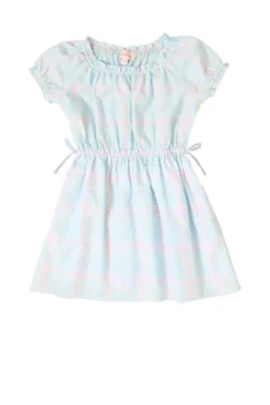 Mini Thalia Dress in Pastel Plaid